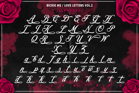 Love Letters font